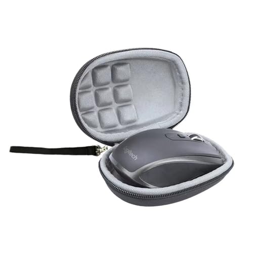 Reise-Hartschalen-Schutzhülle für Logitech MX Anywhere 3S/Anywhere 3/Anywhere 2S/Anywhere 2, kompakte kabellose Maus-Tragetasche mit Handschlaufe Reise-Hartschalen-Schutzhülle für Logitech MX Anywhere 3S/Anywhere 3/Anywhere 2S/Anywhere 2, kompakte kabellose Maus-Tragetasche mit Handschlaufe von vividstarry