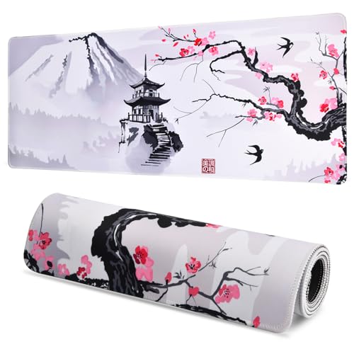 Volumoon 900 x 400 x 3mm Groß Mauspad Gaming, Gummi Mousepad XXL Rutschfest, Schreibtischunterlage Mousepad für Gaming Tisch Bürotisch Volumoon 900 x 400 x 3mm Groß Mauspad Gaming, Gummi Mousepad XXL Rutschfest, Schreibtischunterlage Mousepad für Gaming Tisch Bürotisch von volumoon