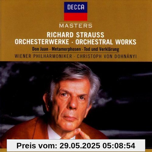 Don Juan / Metamor / Tod und Verklärun von von Dohnanyi, Christoph (Dirigent)