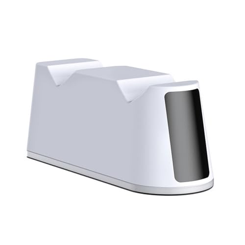 vreplrse Gaming Control Ladegerät mit LED Anzeigeleuchten, tragbar und sicher aufladbar, ABS, Ps5 Controller Ladegerät, Controller Ständer von vreplrse