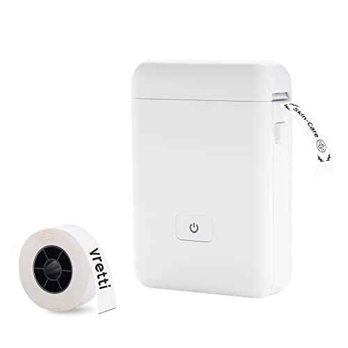 vretti HP2 Etikettendrucker, Beschriftungsgerät Selbstklebend, Etikettendrucker Bluetooth Kompatibel mit iOS Android, Für Zuhause, Büro und Schule Organisation vretti HP2 Etikettendrucker, Beschriftungsgerät Selbstklebend, Etikettendrucker Bluetooth Kompatibel mit iOS Android, Für Zuhause, Büro und Schule Organisation von vretti