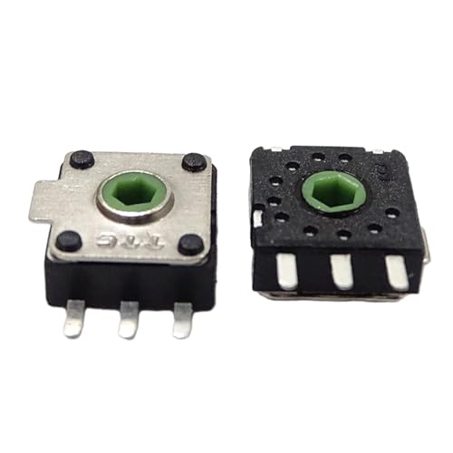 vsilay Grüne Kerne für TTC-Maus-Encoder, Maus-Rad-Decoder, für ROGGladiusIII MambaElite-Maus, grüne Kerne von vsilay