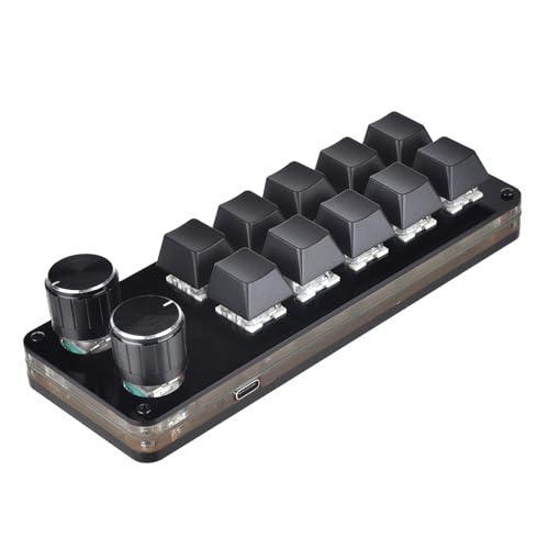 vsilay LIANXUE 10 Tasten Programmierbare Tastatur Multifunktionale USB Mechanische Tastatur Einhand Makro Mechanische Tastatur mit 2 Knopf von vsilay