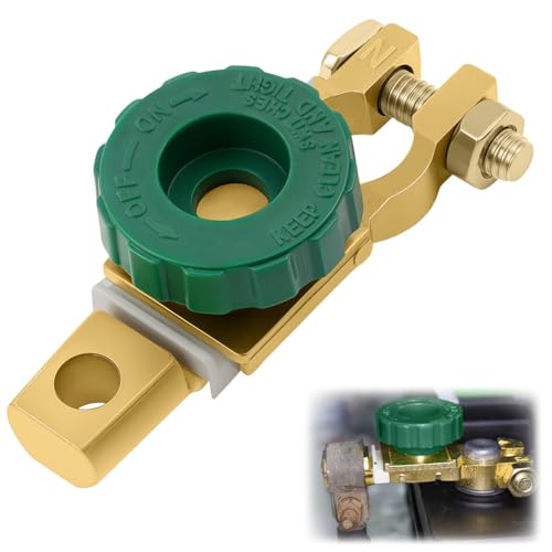 vsshe Batterie Trennschalter 12V-24V Batterieschalter, 2stk Batterietrennschalter Wasserdicht Schalter | Hauptschalter Stromschalter Akku Trennen Master für Auto LKW Boot Jacht Wohnwagen Motorrad KFZ vsshe Batterie Trennschalter 12V-24V Batterieschalter, 2stk Batterietrennschalter Wasserdicht Schalter | Hauptschalter Stromschalter Akku Trennen Master für Auto LKW Boot Jacht Wohnwagen Motorrad KFZ von vsshe