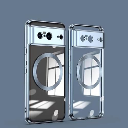 vumebao Handyhülle für Google Pixel 8 mit Magsafe, Nie Vergilbung Schlanke Transparente Handyhülle Anti-Kratzer Stoßfeste Tropfen Fallsicher Hülle mit Kameraschutz für Google Pixel 8-Braun vumebao Handyhülle für Google Pixel 8 mit Magsafe, Nie Vergilbung Schlanke Transparente Handyhülle Anti-Kratzer Stoßfeste Tropfen Fallsicher Hülle mit Kameraschutz für Google Pixel 8-Braun von vumebao