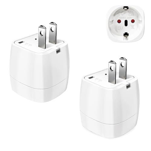 vutizal 2 Stück Reiseadapter USA Adapter Steckdose, Travel Adapter USA, Adapter USA Deutschland Stecker, Steckdosenadapter Reisestecker Stromadapter für EU zu Amerika/Kanada/Japan/China 19 vutizal 2 Stück Reiseadapter USA Adapter Steckdose, Travel Adapter USA, Adapter USA Deutschland Stecker, Steckdosenadapter Reisestecker Stromadapter für EU zu Amerika/Kanada/Japan/China 19 von vutizal