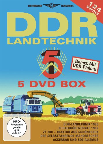 DDR Landtechnik Box [5 DVDs] von w k & f Kommunikation