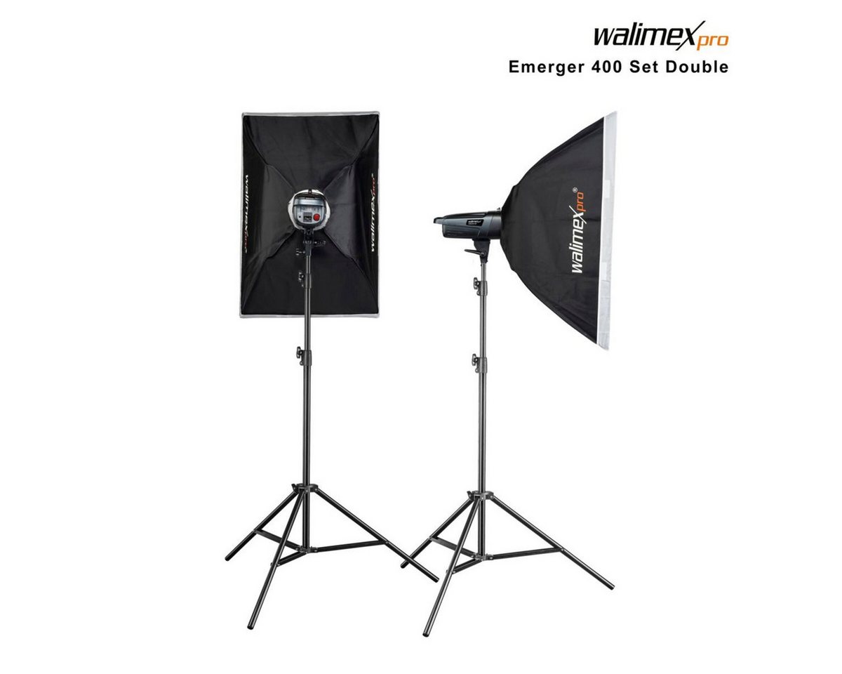 walimex pro Emerger 400 Set Double Studio-Blitzgerät walimex pro Emerger 400 Set Double Studio-Blitzgerät von walimex