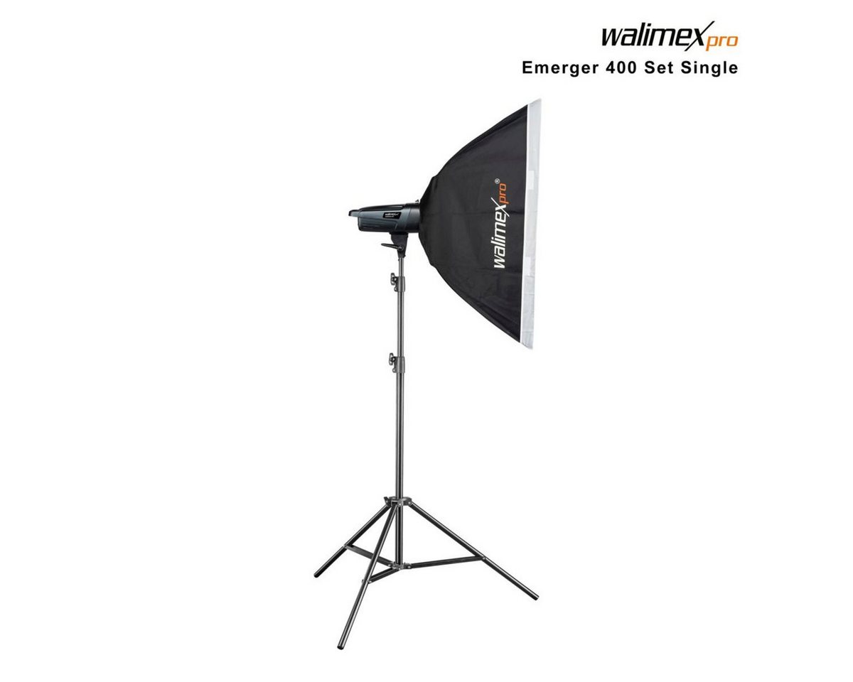 walimex pro Emerger 400 Set Single Studio-Blitzgerät walimex pro Emerger 400 Set Single Studio-Blitzgerät von walimex
