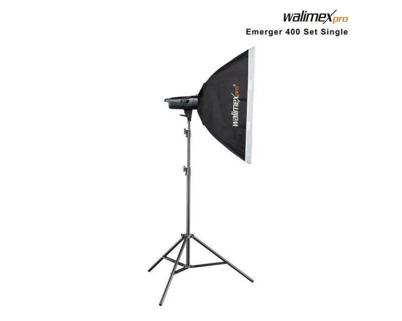 walimex pro Emerger 400 Set Single Studio-Blitzgerät von walimex