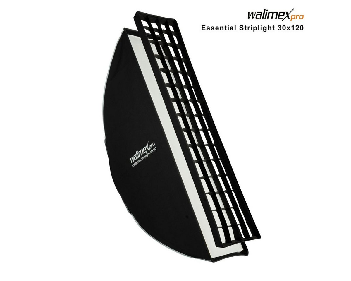 walimex pro Softbox Essential Striplight 30x120 Blitzgerät walimex pro Softbox Essential Striplight 30x120 Blitzgerät von walimex