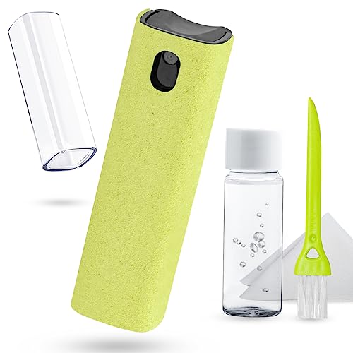 Bildschirmreiniger-Touchscreen-Nebelspray, Walrfid-Reinigungsset für elektronische Smartphones, Fernseher, Laptops, Tablets, PCs, Computer-LCD-Flachbildschirme, Brillen, iPhone, iPad, MacBook Pro–Gelb Bildschirmreiniger-Touchscreen-Nebelspray, Walrfid-Reinigungsset für elektronische Smartphones, Fernseher, Laptops, Tablets, PCs, Computer-LCD-Flachbildschirme, Brillen, iPhone, iPad, MacBook Pro–Gelb von walrfid