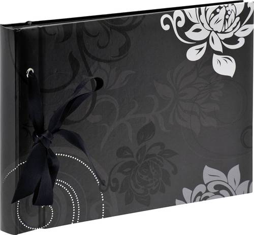 walther+ design FA-200-B Fotoalbum (B x H) 24cm x 16cm Schwarz 40 Seiten von walther+ design