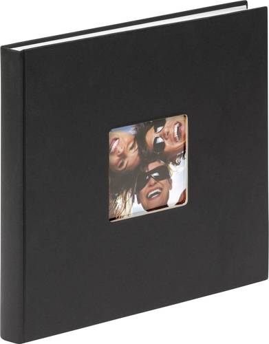 walther+ design FA-205-B Fotoalbum (B x H) 26cm x 25cm Schwarz 40 Seiten von walther+ design