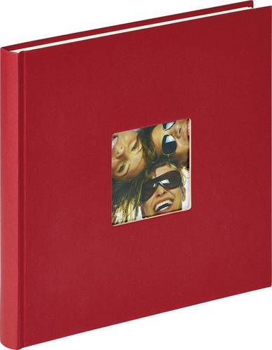 walther+ design FA-205-R Fotoalbum (B x H) 26cm x 25cm Rot 40 Seiten von walther+ design