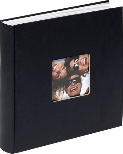 walther+ design FA-208-B Fotoalbum (B x H) 30cm x 30cm Schwarz 100 Seiten von walther+ design