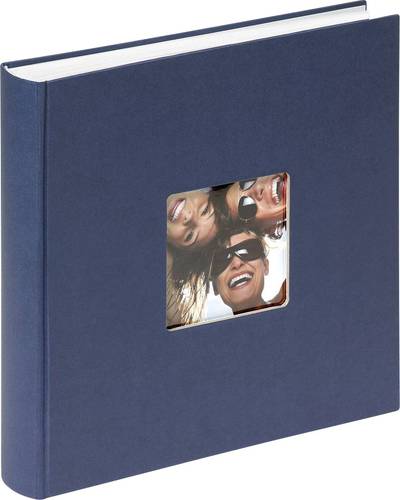 walther+ design FA-208-L Fotoalbum (B x H) 30cm x 30cm Blau 100 Seiten von walther+ design