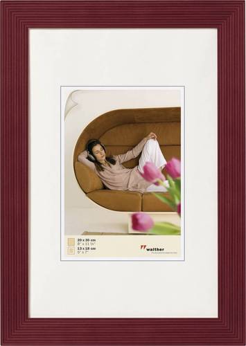 walther+ design HI030R Bilder Wechselrahmen Papierformat: 20 x 30cm Rot walther+ design HI030R Bilder Wechselrahmen Papierformat: 20 x 30cm Rot von walther+ design