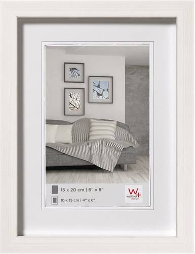 walther+ design JK-130-W Bilder Wechselrahmen Papierformat: 20 x 15cm Weiß von walther+ design