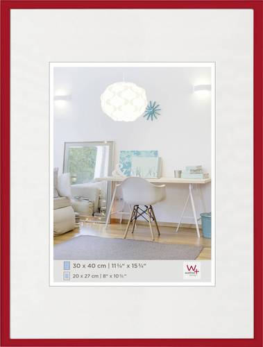 walther+ design KV040R Bilder Wechselrahmen Papierformat: 30 x 40cm Rot walther+ design KV040R Bilder Wechselrahmen Papierformat: 30 x 40cm Rot von walther+ design