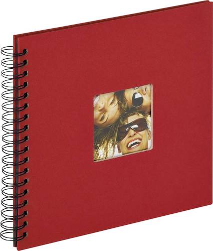 walther+ design SA-108-R Spiralalbum (B x H) 26cm x 25cm Rot 40 Seiten von walther+ design