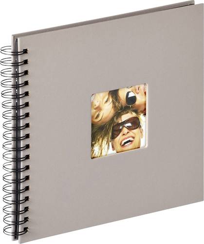 walther+ design SA-108-X Spiralalbum (B x H) 26cm x 25cm Grau 40 Seiten von walther+ design
