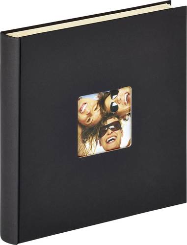 walther+ design SK-110-B Fotoalbum (B x H) 33cm x 33.5cm Schwarz 50 Seiten von walther+ design