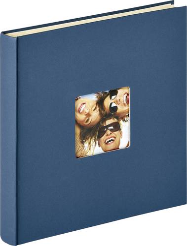 walther+ design SK-110-L Fotoalbum (B x H) 33cm x 33.5cm Blau 50 Seiten von walther+ design