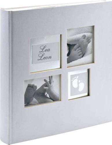 walther+ design UK-172 Fotoalbum (B x H) 28cm x 30.5cm Weiß 60 Seiten von walther+ design