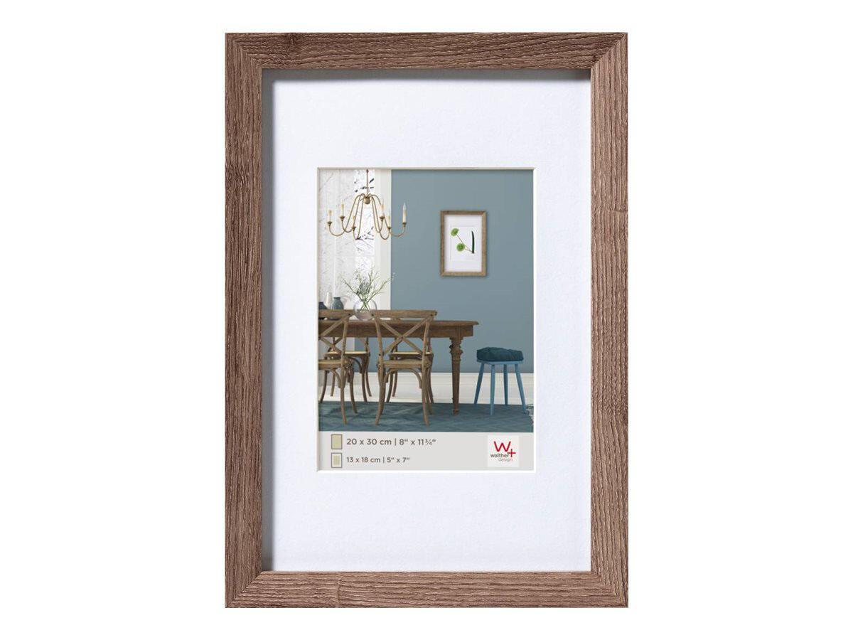 walther design Bilderrahmen Fiorito 31,5 x 41,5 cm nussbaum von walther design
