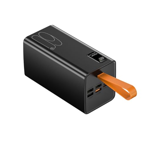 Gaowangyi Powerbank, 120W Schnellladung 60000mAh! Tragbares Ladegerät, USB C Schnellladung, 4 Port Externer Akku Pack mit LED Digitalanzeige, Kompatibel mit Laptops, Handys Powerbank von wanggaoyi