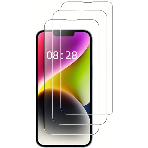 3 Stück Panzer Schutz Gehärtetem Glas Für iPhone 14 iPhone 13 iPhone 13 Pro Full Screen Schutzfolie Displayschutz Folie Anti Kratzen 9H Härte HD Displayschutzfolie 6,1 Zoll Ultra Klar Ultrabeständig 3 Stück Panzer Schutz Gehärtetem Glas Für iPhone 14 iPhone 13 iPhone 13 Pro Full Screen Schutzfolie Displayschutz Folie Anti Kratzen 9H Härte HD Displayschutzfolie 6,1 Zoll Ultra Klar Ultrabeständig von kiorziesk