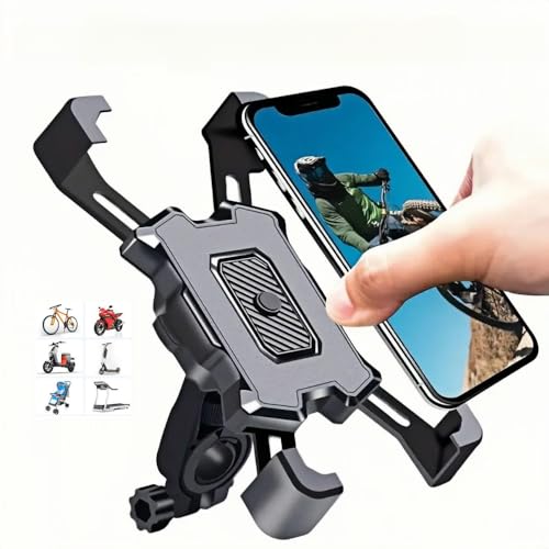 Fahrrad Handyhalterung Motorrad Handy Halterung Telefonhalterung Mtb Bici Moto Handyhalter Universal Lenker Holder Smartphone Rennrad Scooter 360°drehbar Für iPhone Samsung Galaxy Huawei Xiaomi Oppo Fahrrad Handyhalterung Motorrad Handy Halterung Telefonhalterung Mtb Bici Moto Handyhalter Universal Lenker Holder Smartphone Rennrad Scooter 360°drehbar Für iPhone Samsung Galaxy Huawei Xiaomi Oppo von kiorziesk