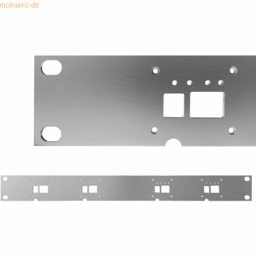 wantec wantec 2wIP Frontplatte für Adapter C(90) 4 Port von wantec