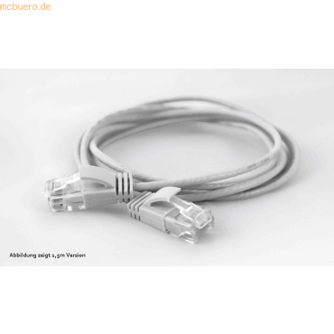 wantec wantecWire Patchkabel CAT6A (rund 2,8mm) UTP weiss 0,20m von wantec