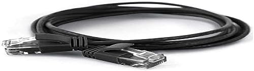 wantecWire Extra dünnes Patchkabel CAT.6 UTP, Länge 1.5 m, schwarz von wantecWire