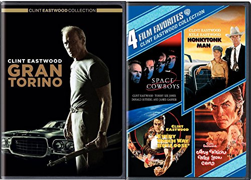 Clint Eastwood 5 Film Favorites Space Cowboys / Honkytonk Man / Every Which Way But Loose / Any Which Way You Can DVD + Gran Torino Feature movie set von warnerHomeVideo