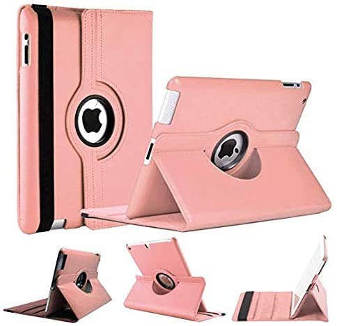 Warrior Gears 360 Grad iPad Air 4 Hülle,Schutzhülle iPad Air 4th Generation Case 360° Drehbarer Ständer für iPad Air 4th Generation, Leichte iPad Air 4 Hülle mit Rückenprotektor, Rose Gold von warrior gears