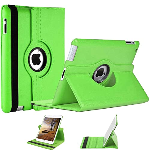 Warrior Gears 360 Grad iPad Mini 2 Hülle und iPad Mini 3 Hülle, Schutzhülle iPad Mini 2 Case Kinder / 360° drehbarer Ständer für iPad Mini 3, leichte Hülle für iPad Mini 3 und Mini 2, Grün von warrior gears