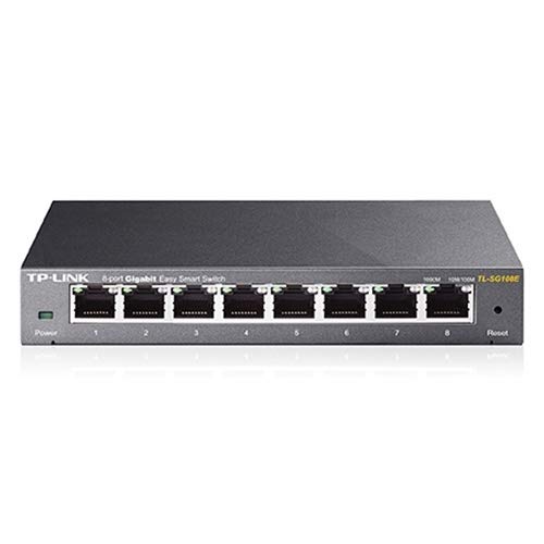 8-Port-Gigabit-Switch, erweiterte Verwaltung, kompatibel mit VLAN, QoS und Überwachung, ideal für Unternehmens- und Heimnetzwerke. 8-Port-Gigabit-Switch, erweiterte Verwaltung, kompatibel mit VLAN, QoS und Überwachung, ideal für Unternehmens- und Heimnetzwerke. von watiowave
