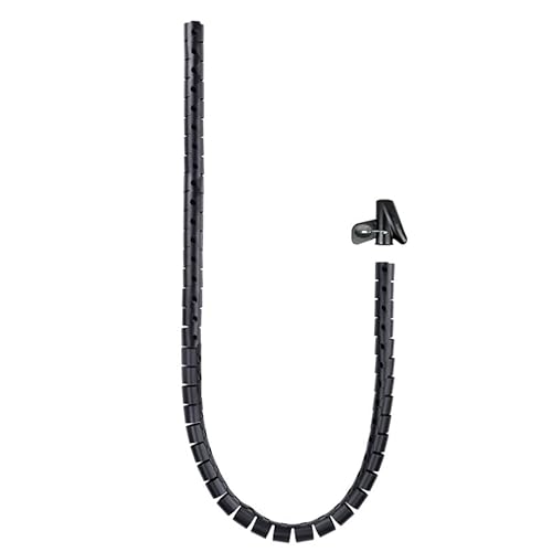 Flexibler Kabel-Organizer 25 mm, 1 m, Schwarz, ideal, um Kabel ordentlich zu halten und Verheddern zu vermeiden. Flexibler Kabel-Organizer 25 mm, 1 m, Schwarz, ideal, um Kabel ordentlich zu halten und Verheddern zu vermeiden. von watiowave