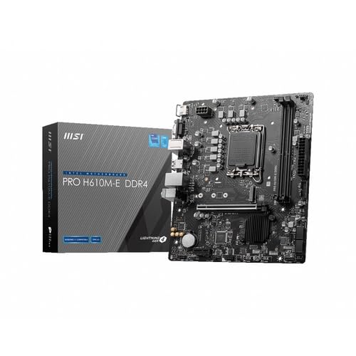 Intel H610 Micro ATX Mainboard LGA 1700, DDR4-Unterstützung, ideal für PC-Konstruktionen und Leistungsverbesserung. Intel H610 Micro ATX Mainboard LGA 1700, DDR4-Unterstützung, ideal für PC-Konstruktionen und Leistungsverbesserung. von watiowave