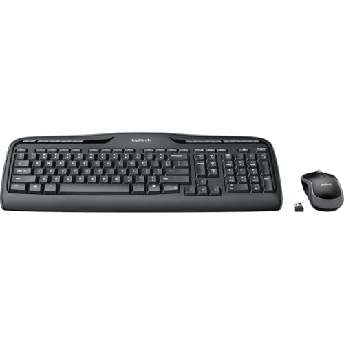 Kabellose Kombination aus Tastatur und Maus – 2,4 GHz – spanische Verteilung – Schwarz – ideal für kabelloses Arbeiten und Spielen. Kabellose Kombination aus Tastatur und Maus – 2,4 GHz – spanische Verteilung – Schwarz – ideal für kabelloses Arbeiten und Spielen. von watiowave