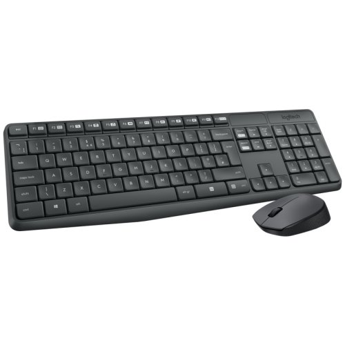 Kabellose Kombination aus Tastatur und Maus mit 2,4 GHz, ideal für den täglichen Gebrauch, Arbeit und Unterhaltung auf PC oder Laptop. von watiowave