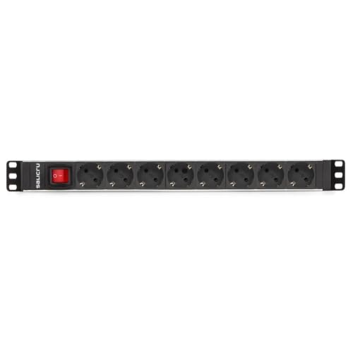 Stromverteilerleiste SPS 8F PDU SCH/SCH, 8 Ausgänge, Überlastschutz, ideal für Computer- und Büroumgebungen. Stromverteilerleiste SPS 8F PDU SCH/SCH, 8 Ausgänge, Überlastschutz, ideal für Computer- und Büroumgebungen. von watiowave