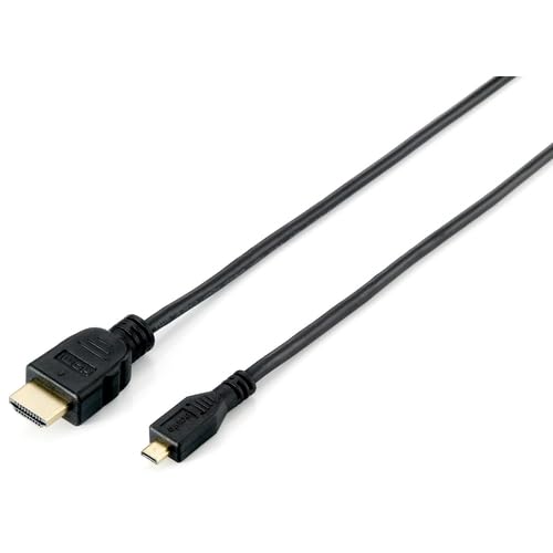 watiowave HDMI 1.4 High Speed auf Micro HDMI Kabel, 2 m, ideal für den Anschluss von Multimedia-Geräten und das Streamen von HD-Video. watiowave HDMI 1.4 High Speed auf Micro HDMI Kabel, 2 m, ideal für den Anschluss von Multimedia-Geräten und das Streamen von HD-Video. von watiowave