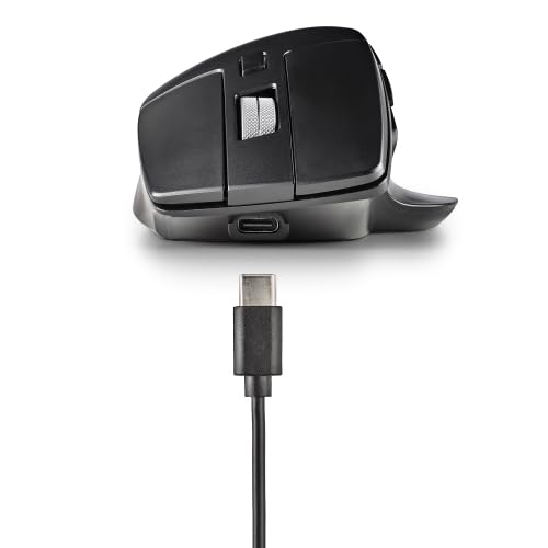 watiowave Kabellose Bluetooth-Maus, wiederaufladbarer Akku, bis zu 1600 DPI, Farbe Schwarz, ideal für Arbeit und Spiel, ermöglicht mehr Bewegungsfreiheit. watiowave Kabellose Bluetooth-Maus, wiederaufladbarer Akku, bis zu 1600 DPI, Farbe Schwarz, ideal für Arbeit und Spiel, ermöglicht mehr Bewegungsfreiheit. von watiowave
