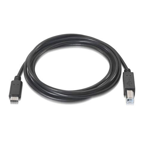 watiowave USB 2.0 Druckerkabel, 3A, USB-C auf M-B, 1M, schwarz, ideal für schnelle Übertragungen und Geräteanschluss. watiowave USB 2.0 Druckerkabel, 3A, USB-C auf M-B, 1M, schwarz, ideal für schnelle Übertragungen und Geräteanschluss. von watiowave