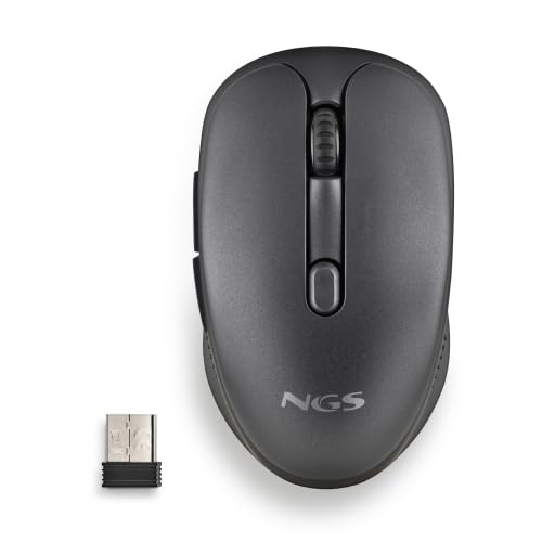 watiowave Wiederaufladbare kabellose Maus mit leisen Tasten und 800/1200/1600 DPI Einstellung, ideal für Arbeit und Gaming. watiowave Wiederaufladbare kabellose Maus mit leisen Tasten und 800/1200/1600 DPI Einstellung, ideal für Arbeit und Gaming. von watiowave