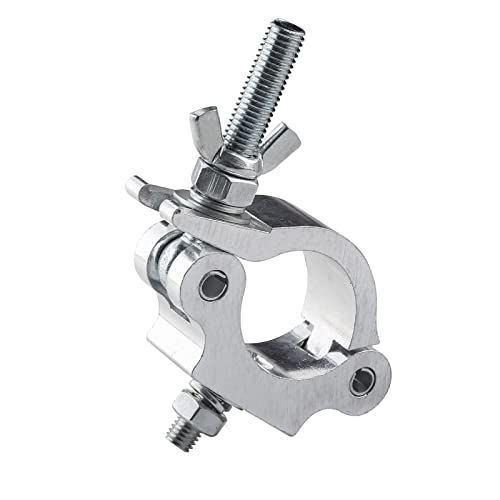 Klemmen für Lichter Bühne Beleuchtung Zubehör, Beleuchtung O Clamp Dj Light Pole Clamp Quick Release Truss Clamp, Stage Light Clamp Moving Head Light Hooks for Truss 40mm-52mm von wecan